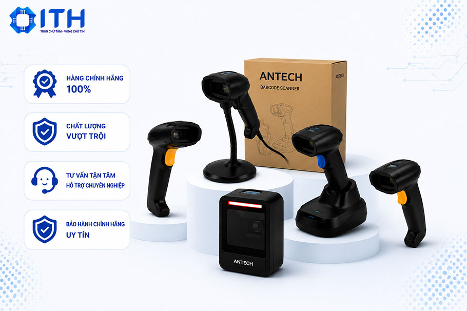 Mua Đầu đọc mã vạch Antech chính hãng, uy tín ở đâu?