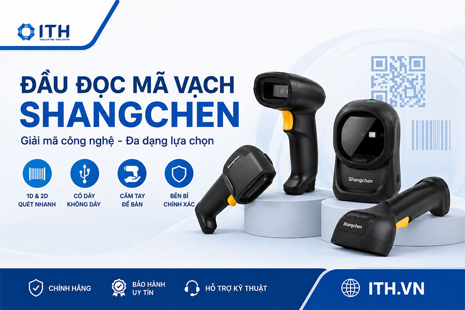 Giải mã công nghệ và các loại đầu đọc mã vạch Shangchen phổ biến