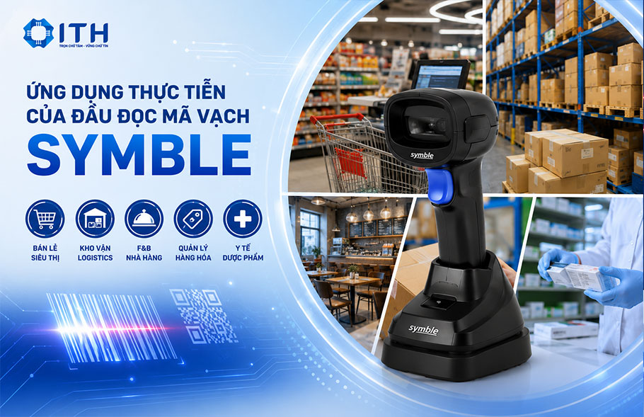 Ứng dụng của đầu đọc mã vạch Symble trong kinh doanh

