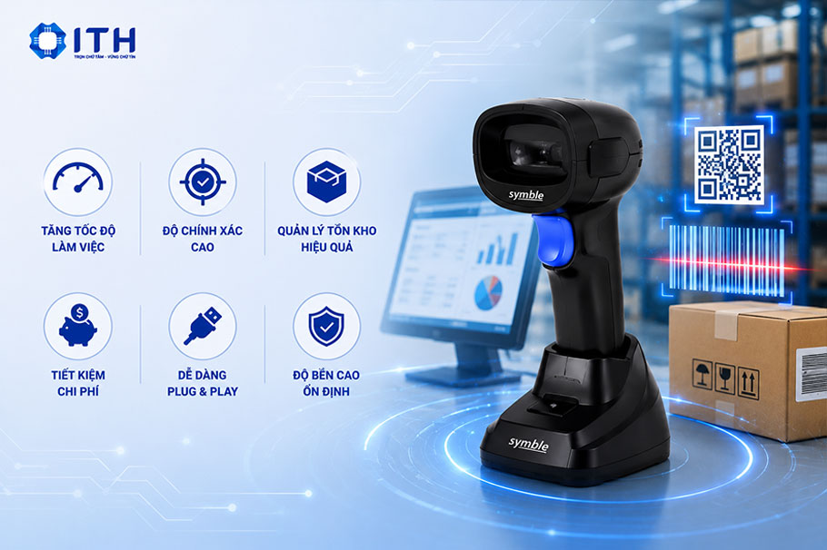 Lợi ích vượt trội khi sử dụng đầu đọc mã vạch Symble