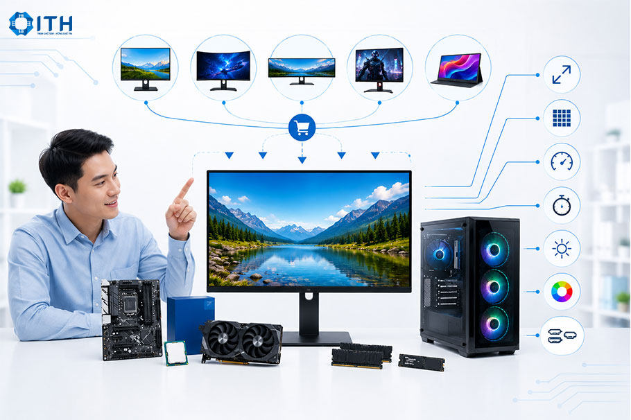 Hướng dẫn chọn Màn hình và Linh kiện