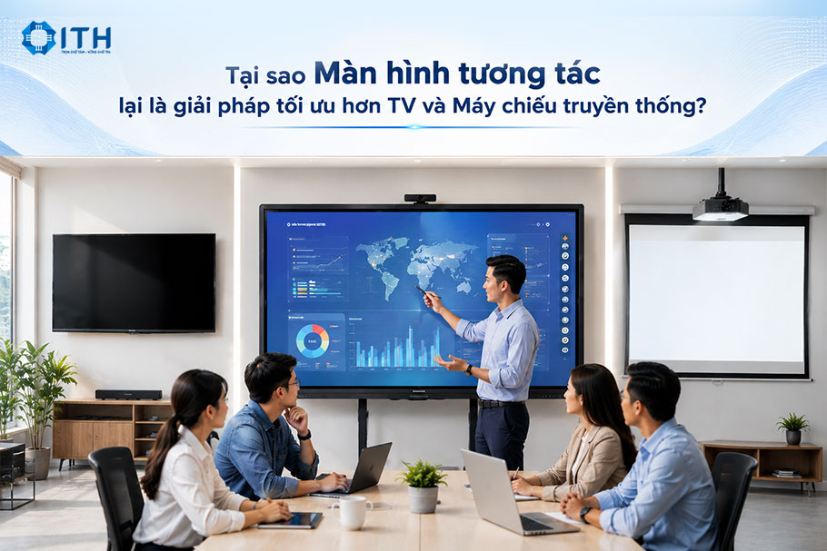 Tại sao Màn hình tương tác lại là giải pháp tối ưu