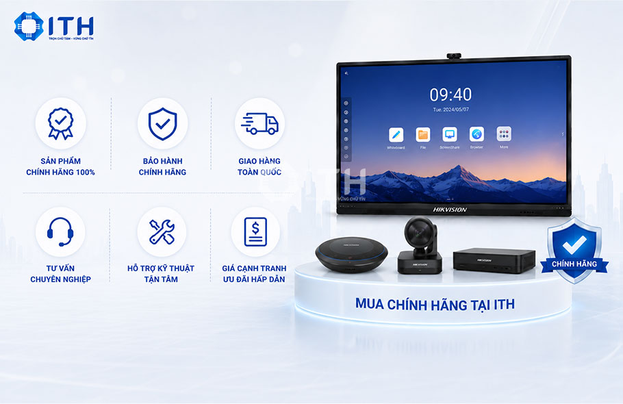 Mua Màn hình tương tác Hikvision chính hãng, uy tín ở đâu?