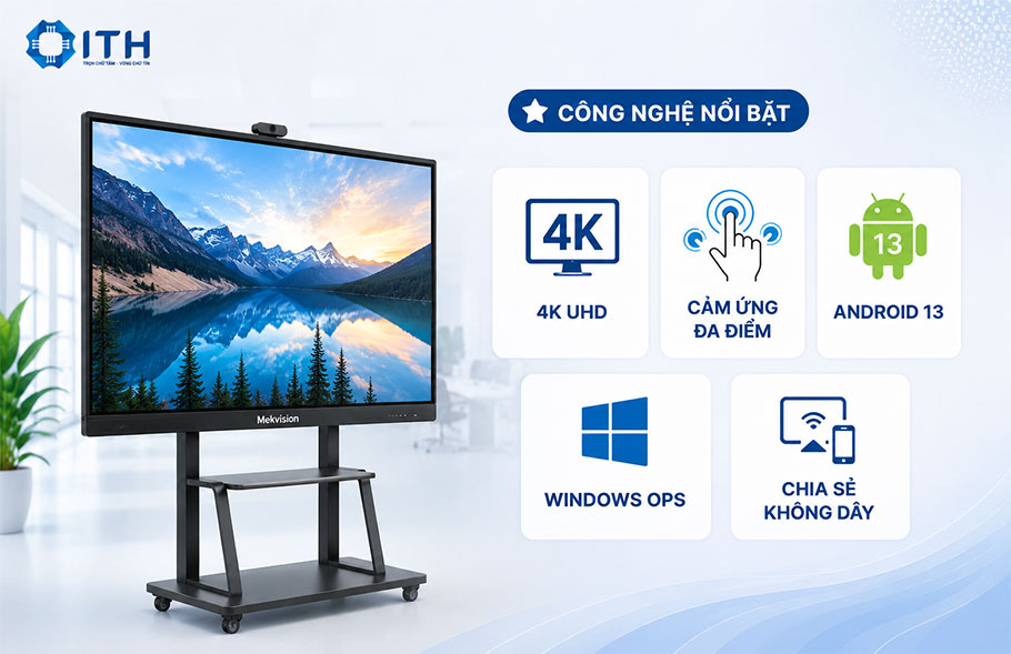 Khám phá những tính năng nổi bật của Màn hình tương tác Mekvision