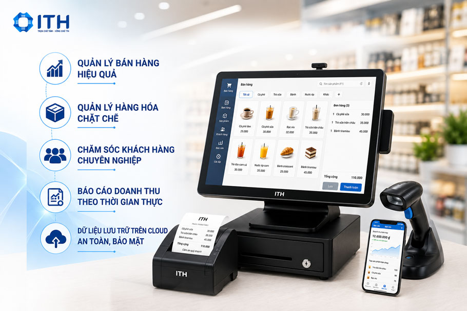 Máy bán hàng POS giải pháp tối ưu cho mọi cửa hàng trong kỷ nguyên số