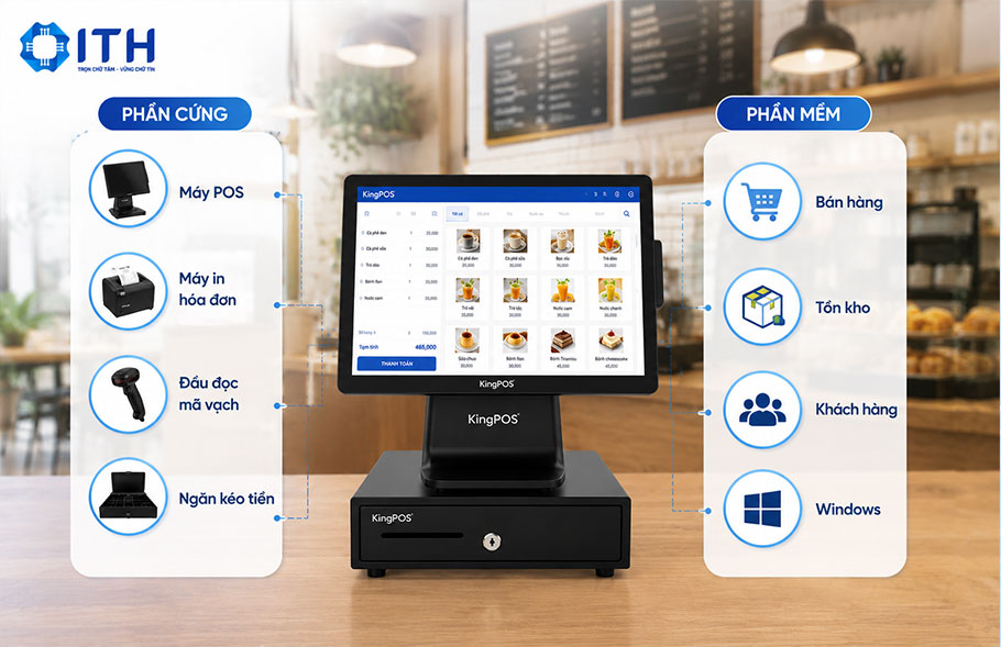 Cấu tạo hệ thống POS KingPOS