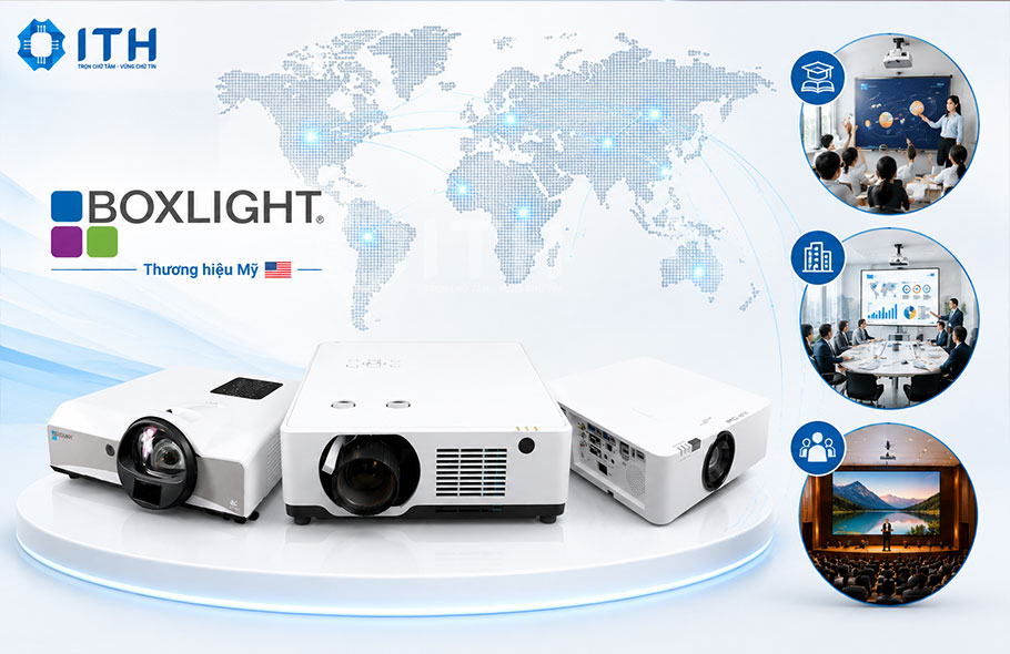 Boxlight được đánh giá là uy tín và đáng tin cậy cao trên thị trường máy chiếu toàn cầu