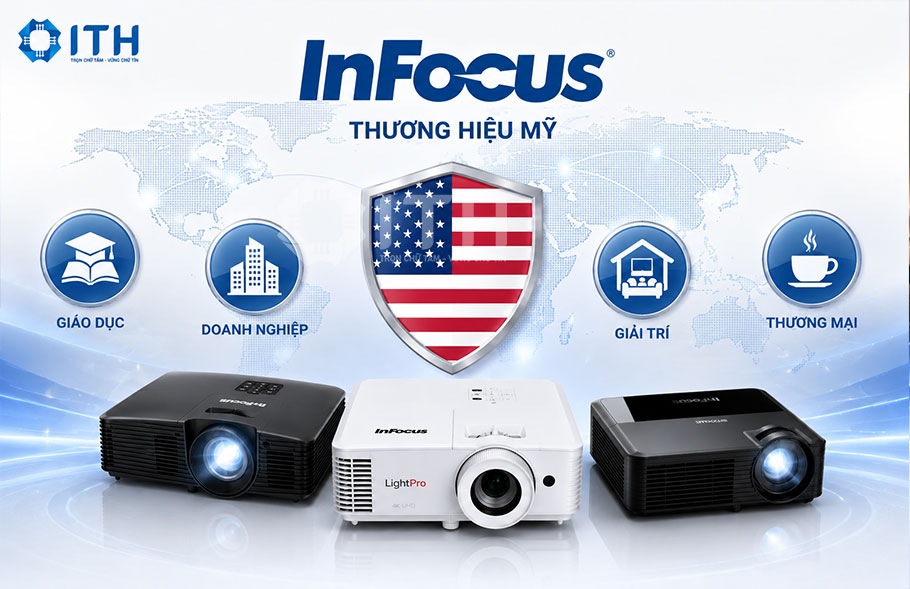 Máy chiếu Infocus là gì? Tổng quan về thương hiệu và sản phẩm