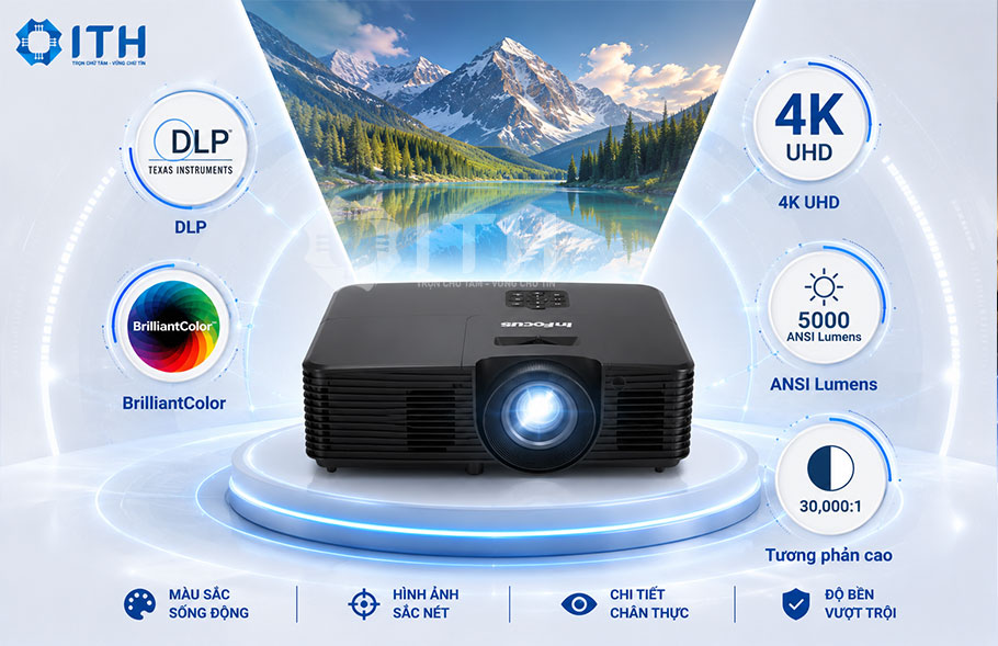 Máy chiếu Infocus Công nghệ DLP độc quyền