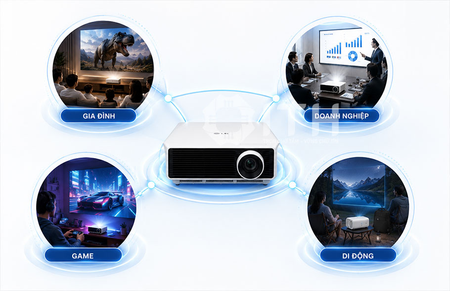 Hướng dẫn chọn mua máy chiếu LG phù hợp 