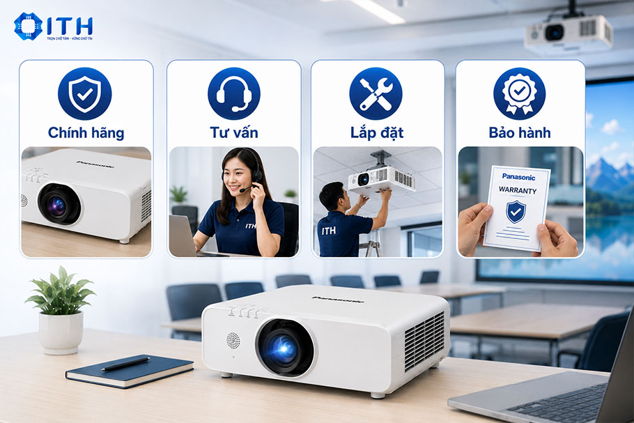 Mua máy chiếu Panasonic chính hãng, uy tín ở đâu?