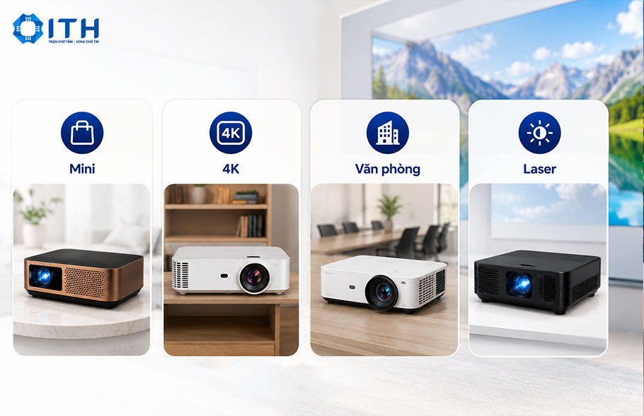Đa dạng các dòng Máy chiếu ViewSonic