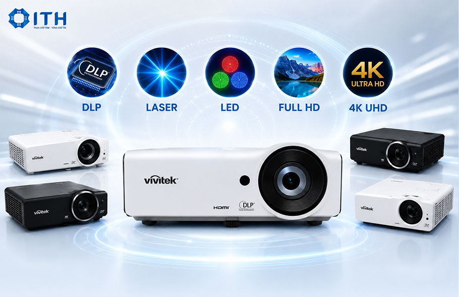 Công nghệ DLP và nguồn sáng áy chiếu Vivitek
