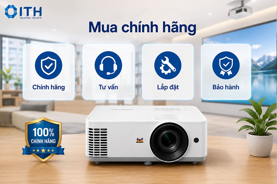 Mua máy chiếu Vivitek chính hãng tại ITH