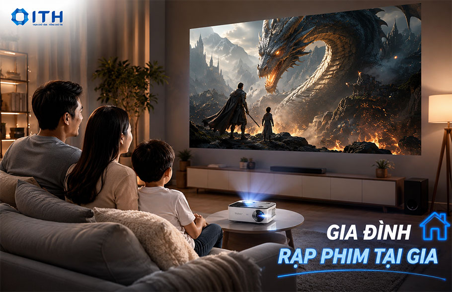 Máy chiếu Yaber giải trí gia đình và xem phim tại nhà