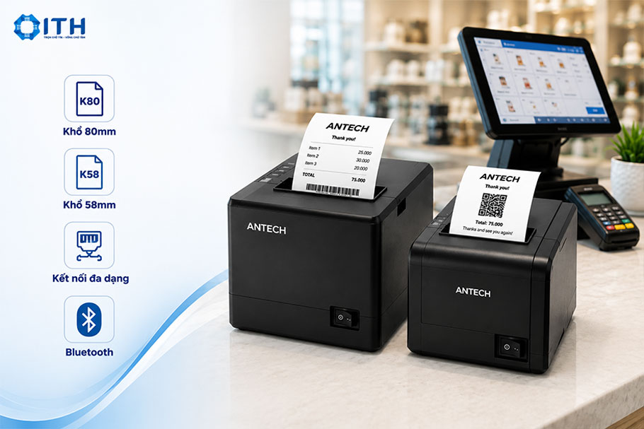 Các loại Máy in bill hóa đơn Antech phổ biến hiện nay