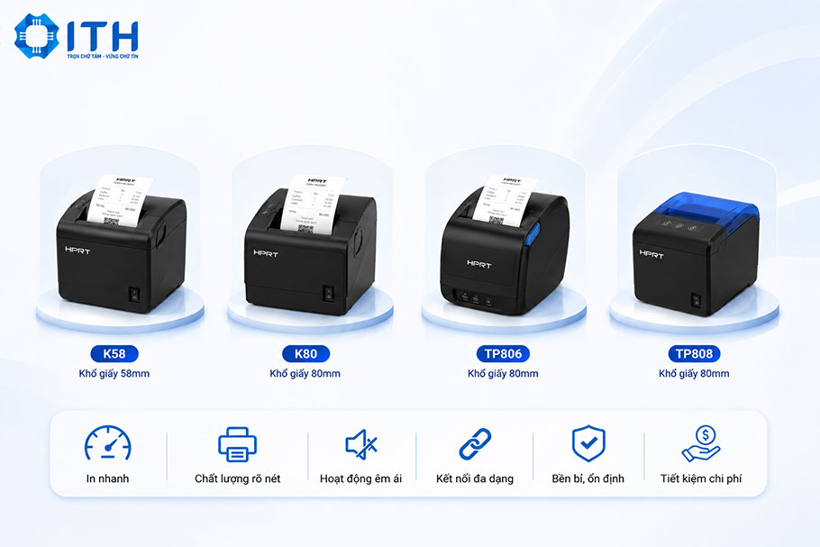 Phân loại máy in bill HPRT theo khổ giấy