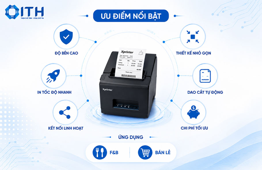 Tại sao nên chọn máy in bill Xprinter cho doanh nghiệp của bạn?