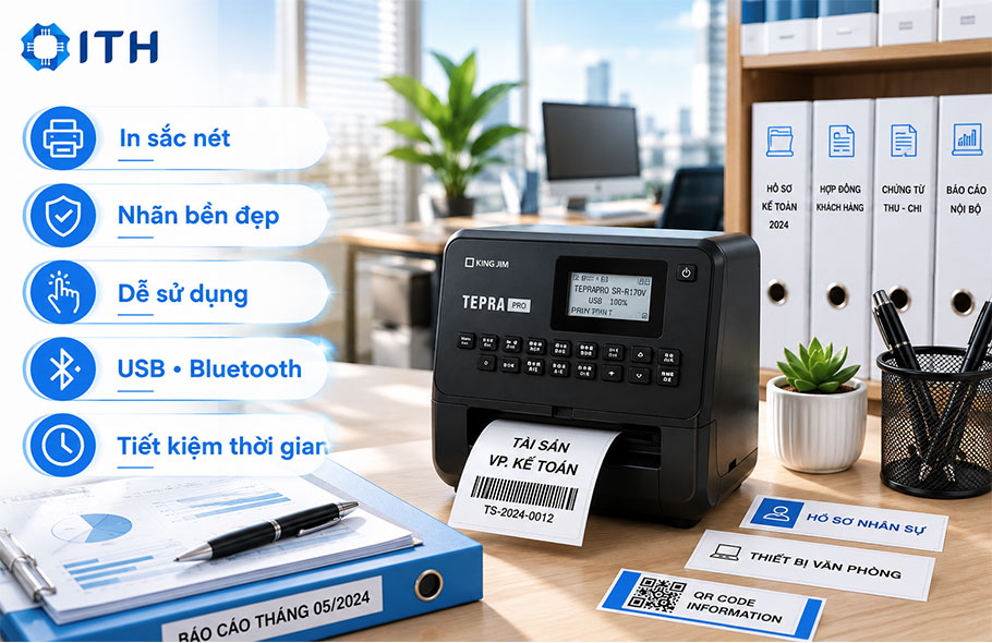 Tại sao nên chọn Máy in tem mã vạch Tepra