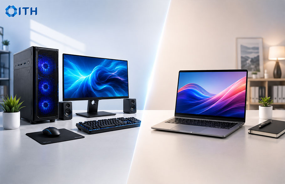 Ưu và nhược điểm của Máy tính để bàn: So sánh với Laptop