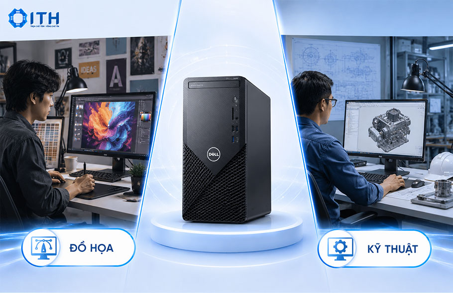Máy tính để bàn Dell dành cho đồ họa và Kỹ thuật