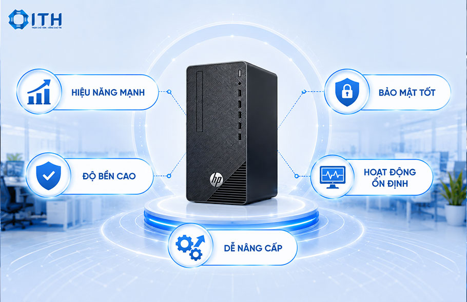 Ưu điểm nổi bật máy tính để bàn HP
