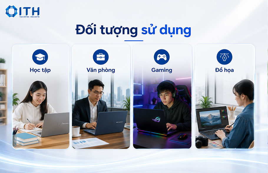 Hướng dẫn chọn mua máy tính xách tay Asus phù hợp với mọi nhu cầu