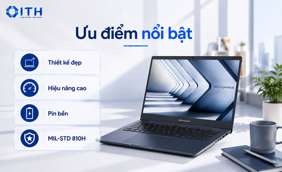 Đánh giá ưu điểm của laptop Asus