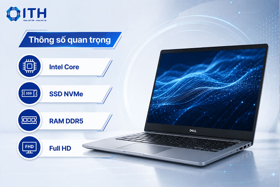 Giải thích các thông số kỹ thuật quan trọng máy tính xách tay Dell