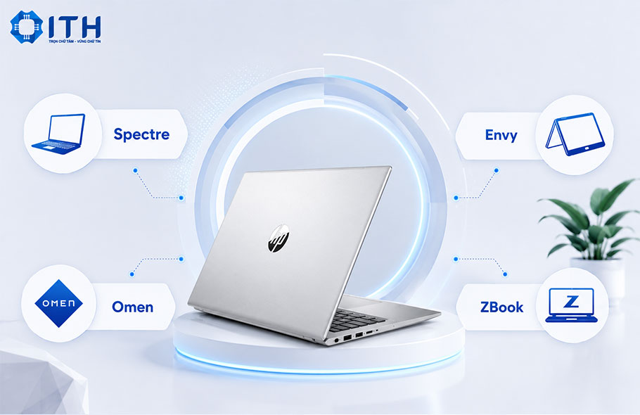 Các dòng máy tính xách tay HP cao cấp