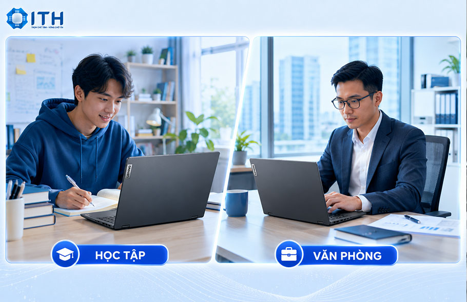 Laptop Lenovo dành Học tập và Văn phòng