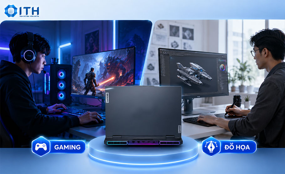 Máy tính xách tay Lenovo Gaming và Đồ họa