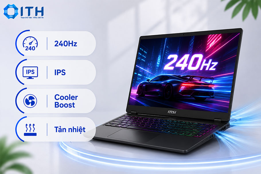 Công nghệ độc quyền trên laptop MSI