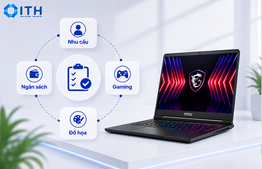 Gợi ý lựa chọn laptop MSI