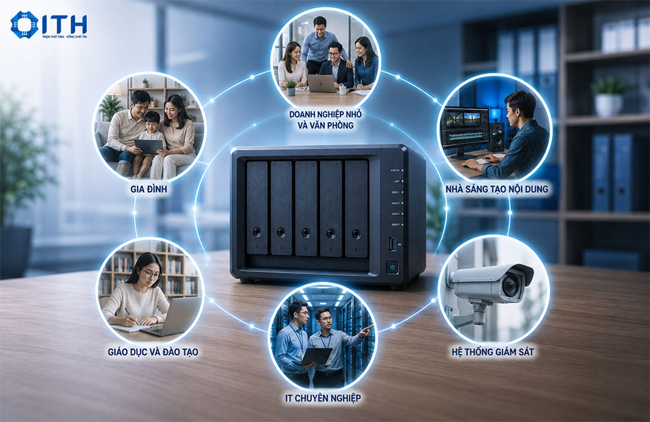 Đối tượng sử dụng NAS phù hợp