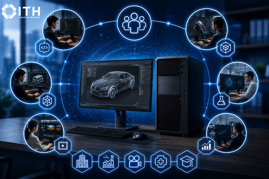 Đối tượng và lĩnh vực sử dụng Workstation