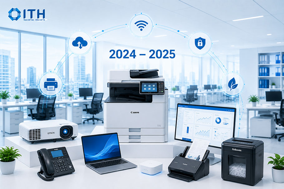 Xu hướng Thiết bị văn phòng nổi bật năm 2024-2025