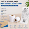 Giấy in hóa đơn nhiệt Oji K80 đường kính 45mm