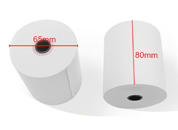 Giấy in hóa đơn nhiệt Oji K80 đường kính 65mm