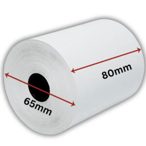 Giấy in hóa đơn nhiệt Oji K80 đường kính 65mm
