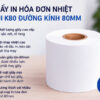 Giấy in hóa đơn nhiệt Oji K80 đường kính 80mm