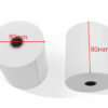 Giấy in hóa đơn nhiệt Oji K80 đường kính 80mm