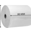 Giấy in hóa đơn nhiệt Oji K80 đường kính 80mm