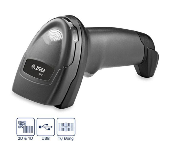 Máy đọc mã vạch 2D Zebra DS2208