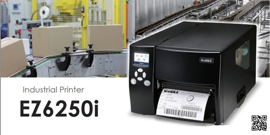 Máy in mã vạch Godex EZ6250i