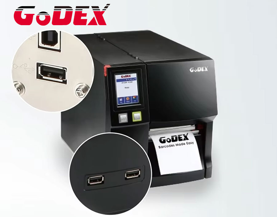 Máy in mã vạch Godex GX460i Pro