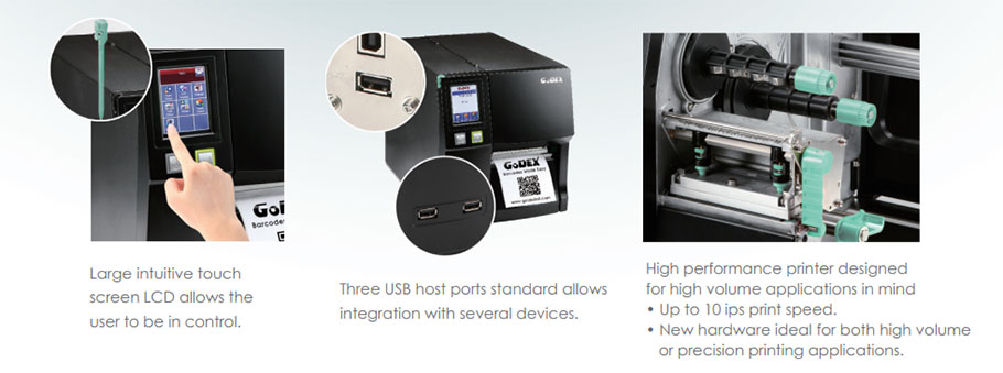 Máy in mã vạch Godex ZX1300i