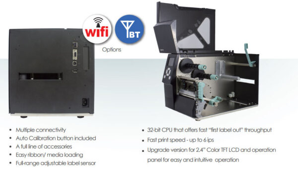Máy in mã vạch Godex ZX420i (USB)