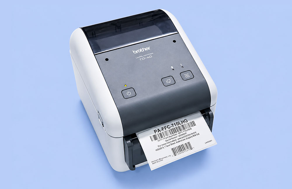 Máy in mã vạch Brother TD-4410D
