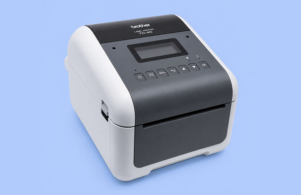 Máy in mã vạch Brother TD-4550DNWB